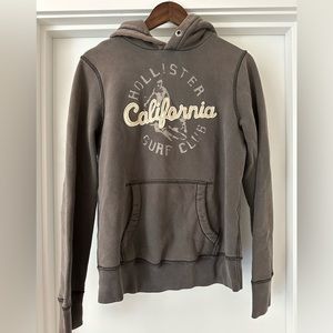 Hollister hoodie gray